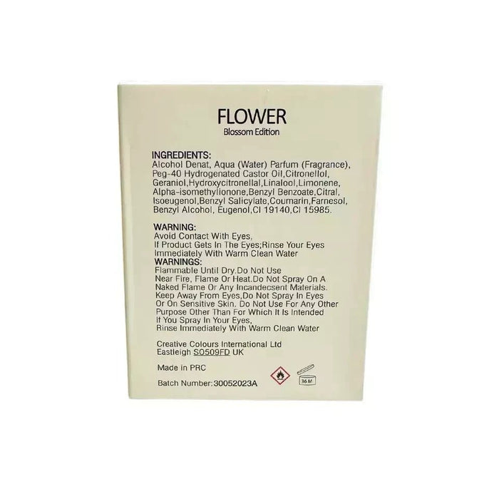 Flower Blossom Women's Perfume EDT 100ML Creative Colours FREE DELIVERY!