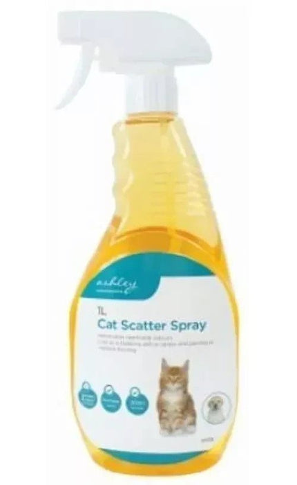 1 Litre RTU Humane Cat Scatter Detterent Spray Treats 300m2