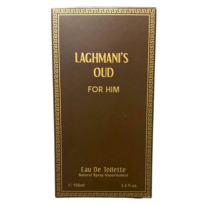 Laghmani's Oud Brown Men's Aftershave Eau de Toilette 100ML FREE DELIVERY!