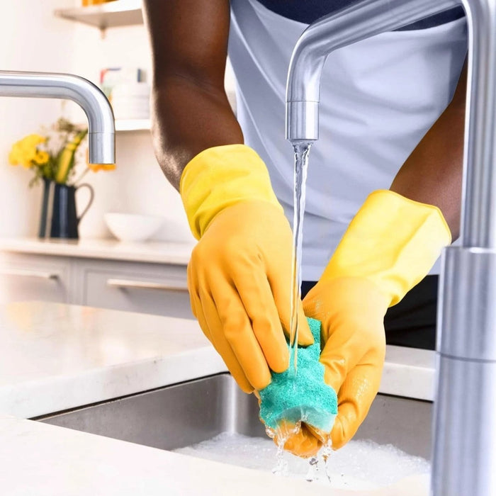 Marigold Cleaning Me Softly Non-Scratch Teflon Foam Back Scourers 14 Twin Pack