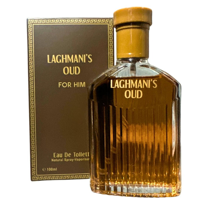 Laghmani's Oud Brown Men's Aftershave Eau de Toilette 100ML FREE DELIVERY!