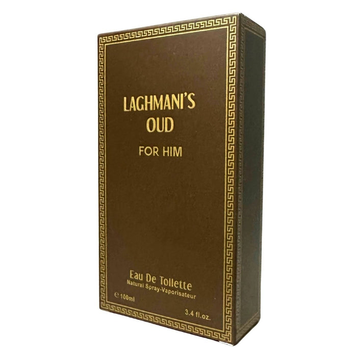 Laghmani's Oud Brown Men's Aftershave Eau de Toilette 100ML FREE DELIVERY!