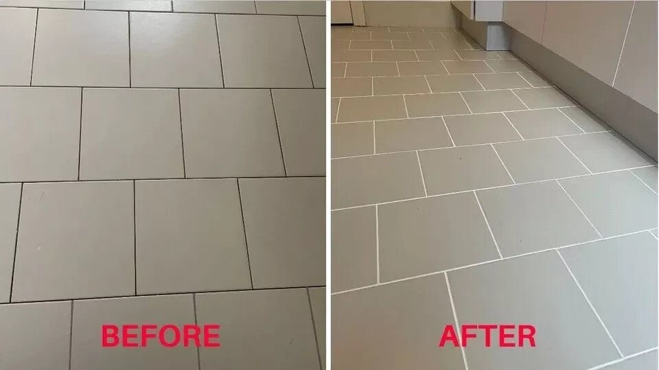 2 x Tile Grout Whitening Pen Refresher White Kitchen Shower Bathroom Paint Value