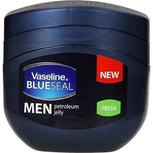2 x 250ml Vaseline BLUE SEAL Men FRESH Petroleum Jelly for Dry Sensitive skin