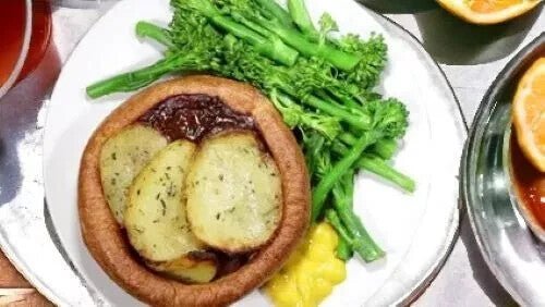 2x 4 Cup Yorkshire Pudding Muffin Tray Non Stick Pan Tin Tart Dessert Bun Tray