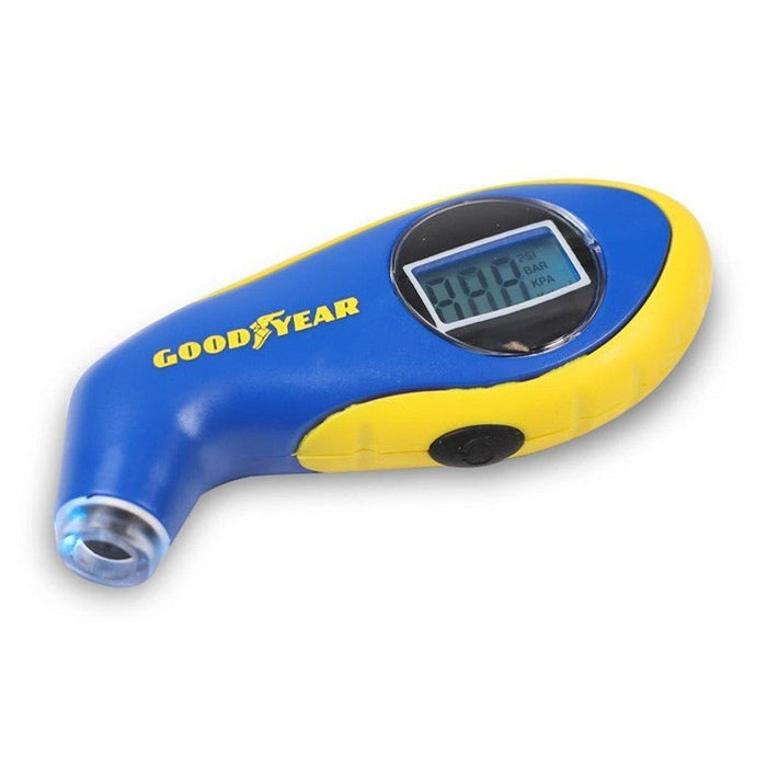 Goodyear Digital LED Tyre Pressure Gauge Tester Measurement Car Motorcycle Bike