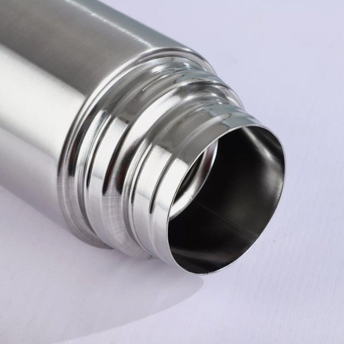 Stainless Steel Hot/Cold Vacuum Thermos Flask Drink Camping Coffee Travel 1Ltr.