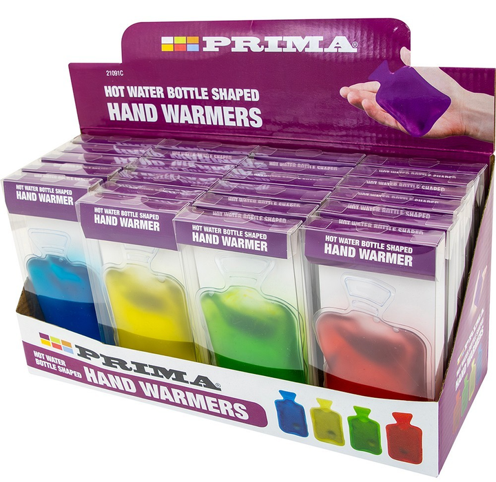 2 x Mini Hot Water Bottle Hand Pocket Outdoor Winter Warmer Gift 11cm