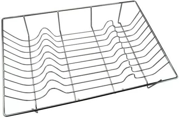 Stainless Steel Dish Drainer Cup Cutlery Plate Holder Kitchen Sink Dish Rack New