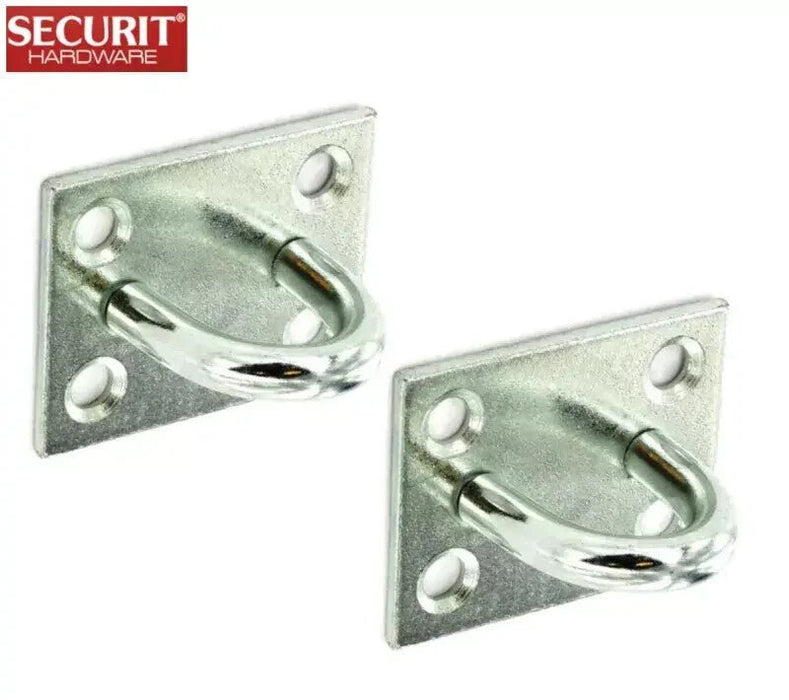 Security Staples Wall Chain Plate Staple Stable Tie Mooring Anchor Dog Ring Rope