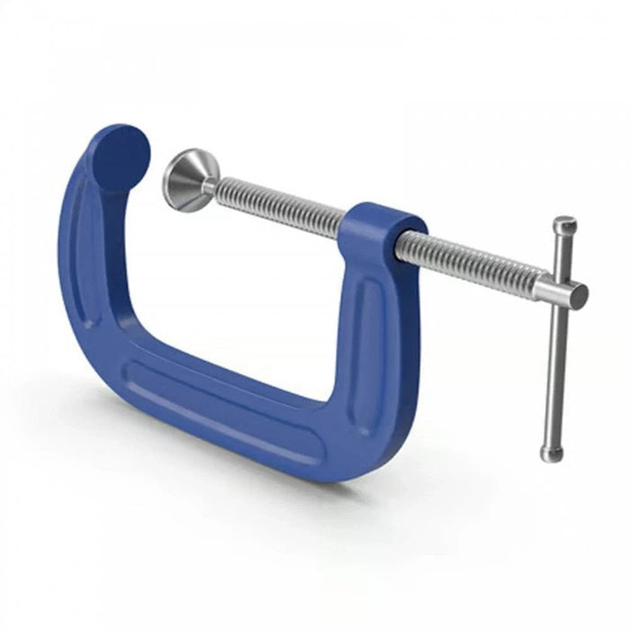 6pc Piece G Clamp 2 Set 25mm 45mm 65mm Cast Iron Twin Pack 6 Clamps