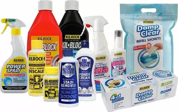 BLACK MOULD MILDEW SPRAY REMOVER READY TO USE FOR WALLS 500ML KILROCK NEW