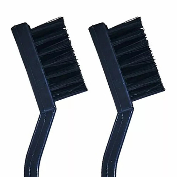 6pc Mini Wire Hand Brush Set Brass Steel Nylon Hobby Crafts Rust Home Cleaning