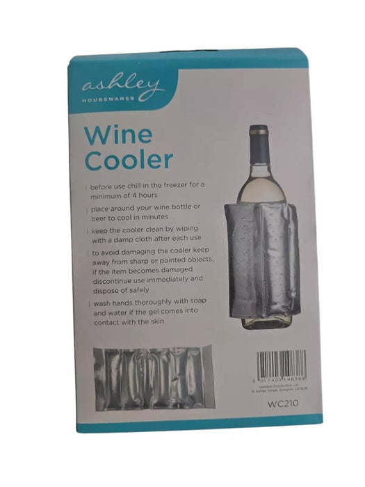 Wine Bottle Cooler Sleeve Slip On Cooling Sleeve Chiller Gel Pad No Ice Cool Bag