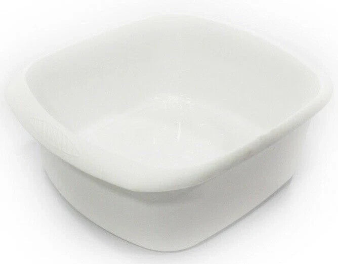 TML Rectangular Plastic Kitchen Home Cleaning Washing Up Sink Bowl 11L - White