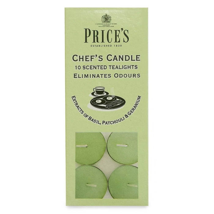 Prices Chef's Tealights Candles 100pk - Scented Eliminate Cooking Odours Smells