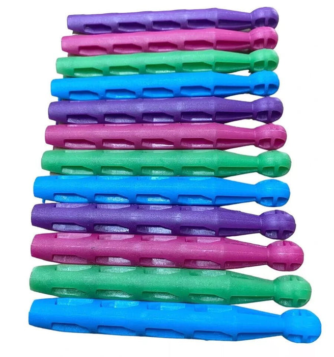 96-144 Strong Dolly Pegs | Durable Plastic Laundry Washing Clothes Line Coloured