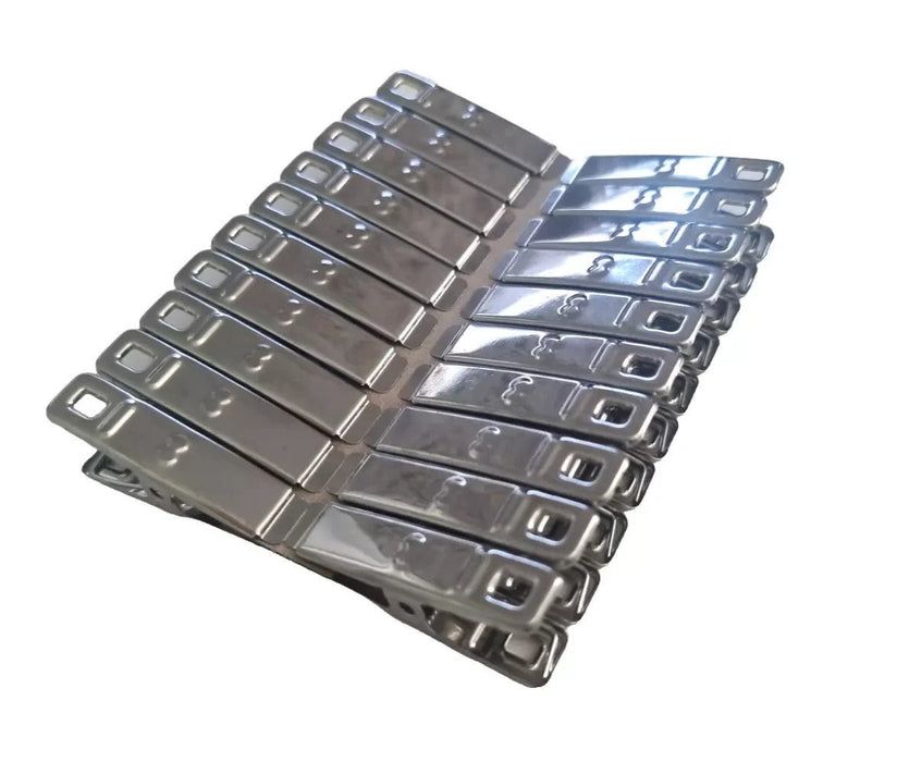 20pc Super Strong Stainless Steel Clothes Pegs Washing Line Laundry Clip Garden