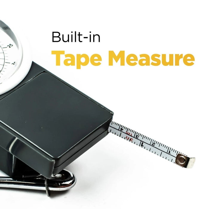 Luggage Scale | Mechanical Luggage Weight Scale | Includes 1m Tape Measure