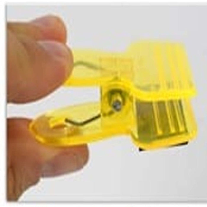 5pcs Set Fridge Magnectic Message Board Clip Sealing Clamp Metal Clip Colours UK