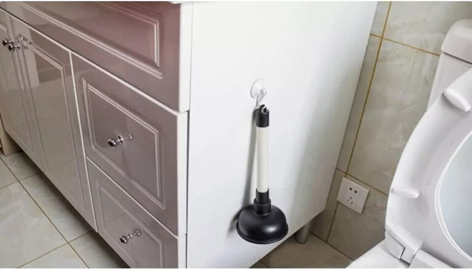 Toilet Sink Drain Bath Plunger Heavy Duty Rubber Unblocker Bathroom Kitchen