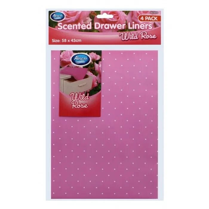 16 PACK Scented Drawer Liner Sheets Jasmine Rose Lavender Ocean 58x43cm UK