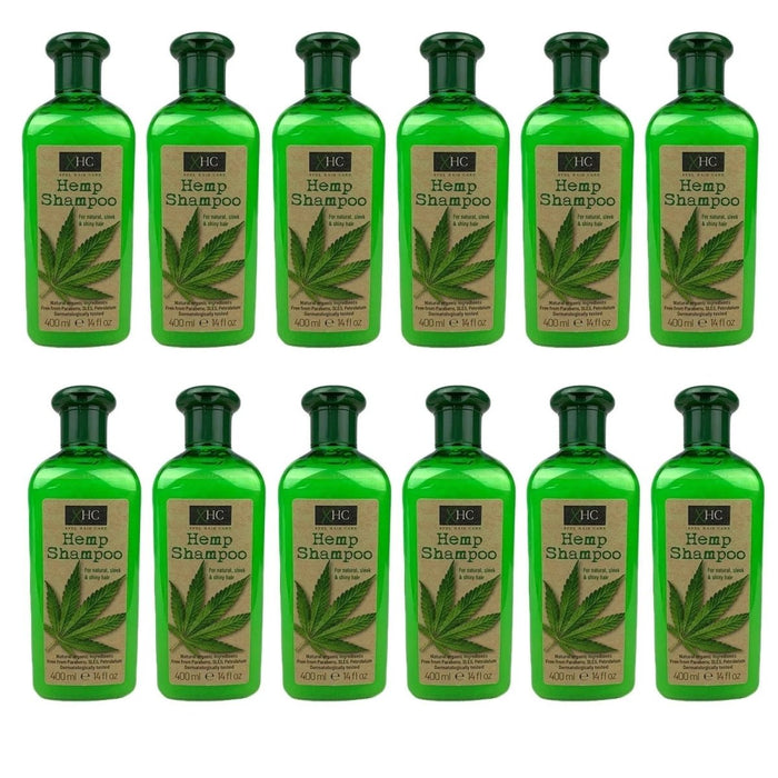 XHC Xpel Hair Care Hemp Shampoo- 12 PACK