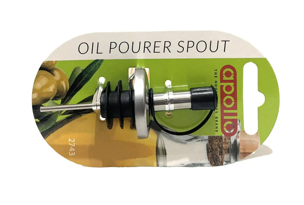 Apollo Oil Bottle Pourer Stopper Dispenser Tool Pour Spout - Pack Of 4