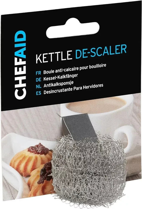 3x Kettle Limescale Descaler Steel Wire Ball Fur Collector Remover Cleaner