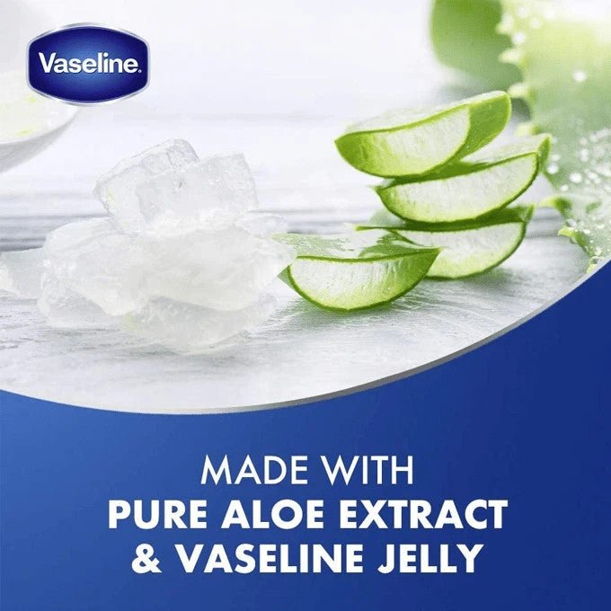 4 x Vaseline Blueseal Natural Skin Petroleum Jelly Aloe Fresh 50ml TRAVEL SIZE