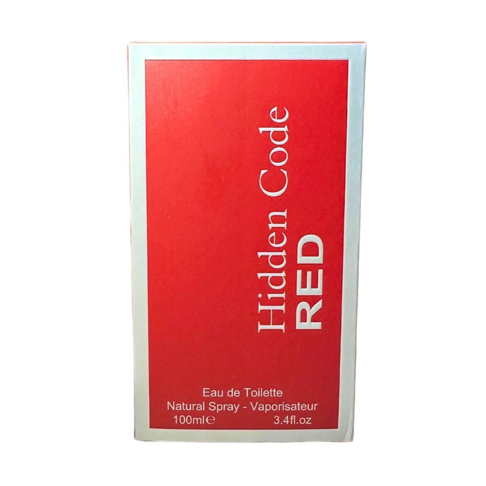 Hidden Code RED Men's Aftershave Eau de Toilette 100ML FREE DELIVERY