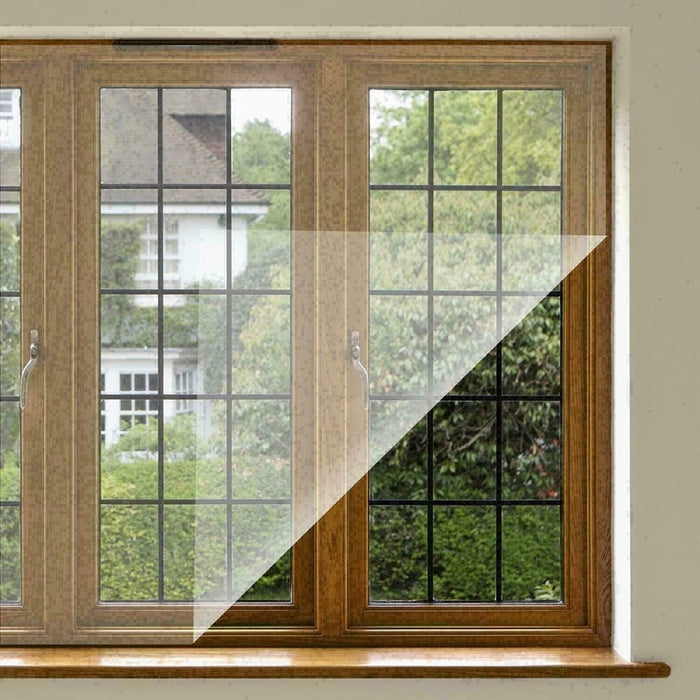 1-5PK Clear Window Insulation Kit Shrink Fit Double Glazing Film Draught Exclude