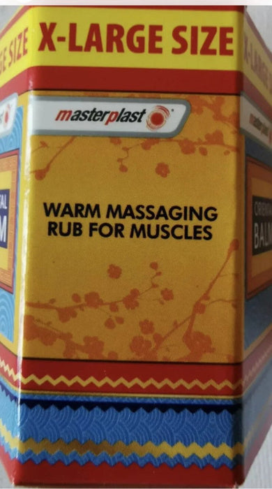 3 x Masterplast XL Oriental Balm, Warm Massaging Rub for Muscles & Joints 3x36g