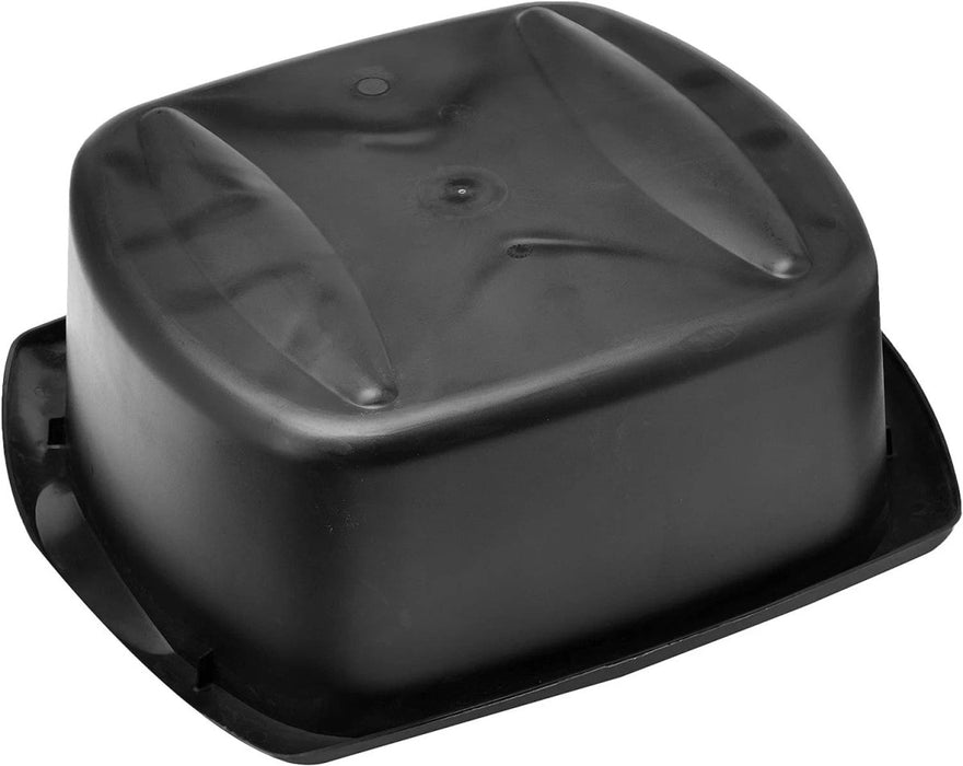 Addis Rectangular Washing Up Bowl, Soft Black, 9.5 Litre