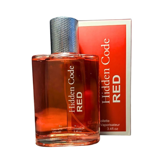 Hidden Code RED Men's Aftershave Eau de Toilette 100ML FREE DELIVERY