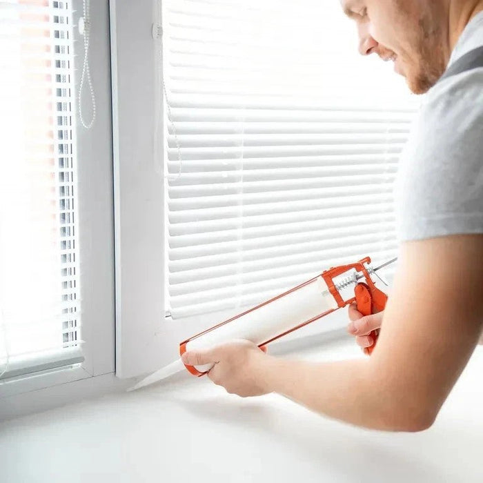 Caulking Gun Professional Heavy Duty Silicone Sealant Tube Caulking Skeleton Gun