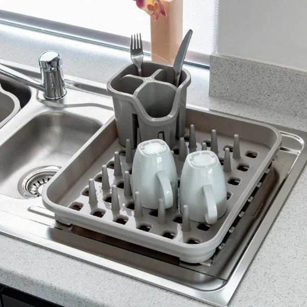 Addis Signature Cutlery Drainer Kitchen Sink Drying Rack Holder Utensils Caddy