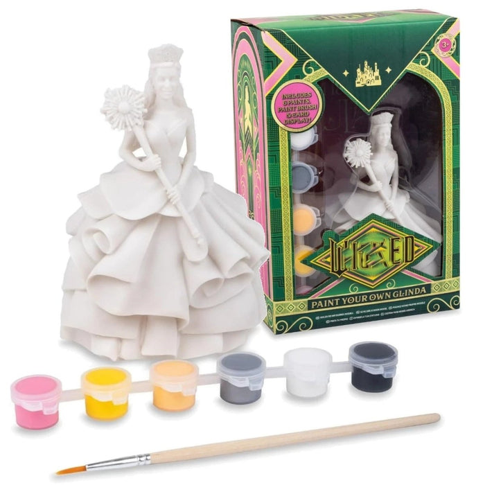 2 Wicked: For Good Paint Your Own Glinda & Elphaba Model Kids Gift Set