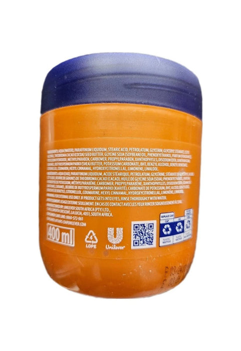 2x Vaseline Intensive Care Body Cream Cocoa Glow 400ml