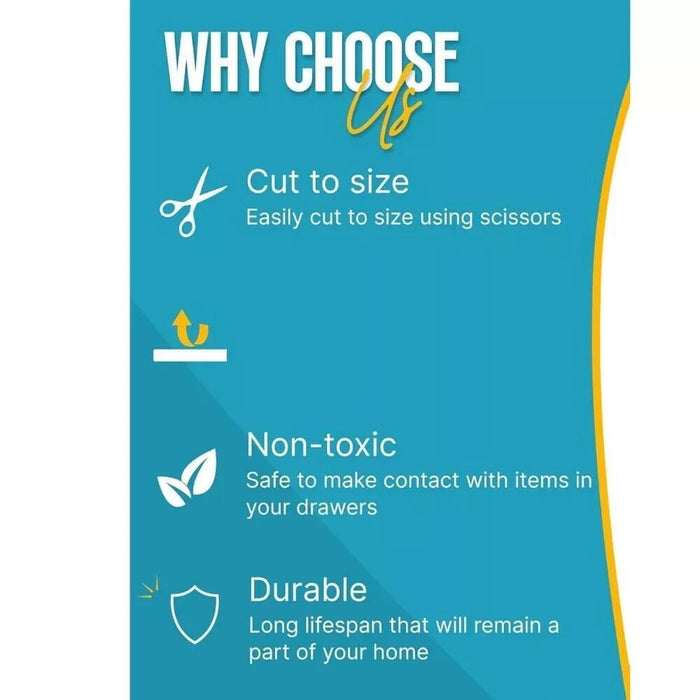 16 PACK Scented Drawer Liner Sheets Jasmine Rose Lavender Ocean 58x43cm UK