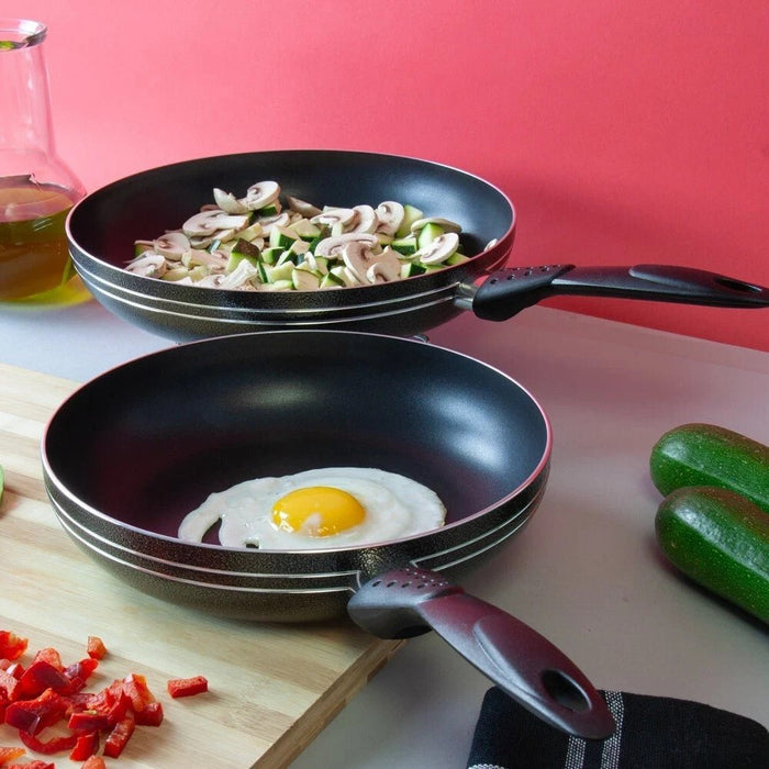 Una 30cm Non-Stick Frying Pan with Lid – Durable, Easy-Clean Cooking Pan
