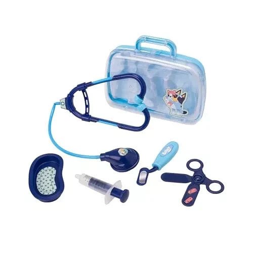 Bluey Doctor Medical Case | Kids Interactive Roleplay Vet Toy Set | HTI | Ages 3
