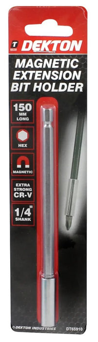 1Pc Dekton Magnetic Extension Extra Long Bit Holder For Screwdriver Drill 150mm