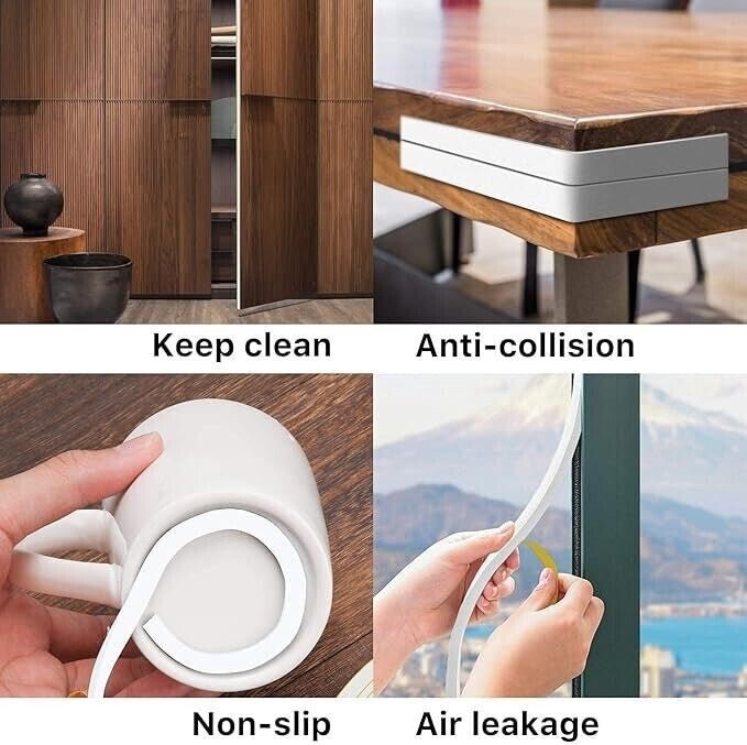 1-5PK Clear Window Insulation Kit Shrink Fit Double Glazing Film Draught Exclude