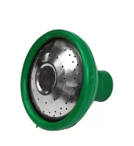 Universal Garden Watering Can Galvanised Rose Head Water Sprinkler Sprayer Green