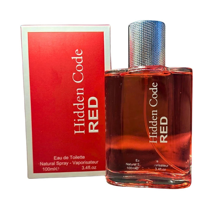 Hidden Code RED Men's Aftershave Eau de Toilette 100ML FREE DELIVERY