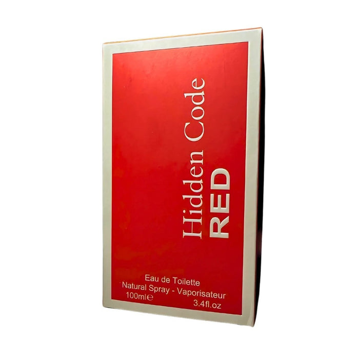 Hidden Code RED Men's Aftershave Eau de Toilette 100ML FREE DELIVERY