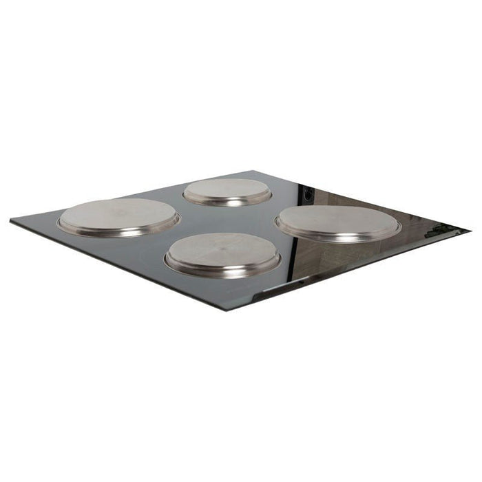 Set of 4 Stainless Steel Hob Cover Set Kitchen Utensils