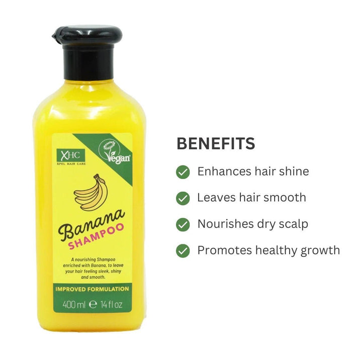XHC Xpel Hair Care Banana Shampoo - 12 PACK
