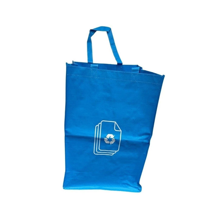 Recycling Carry Bags Set of 3 Reusable Recycle Waste Sorting Bin Sack Handle